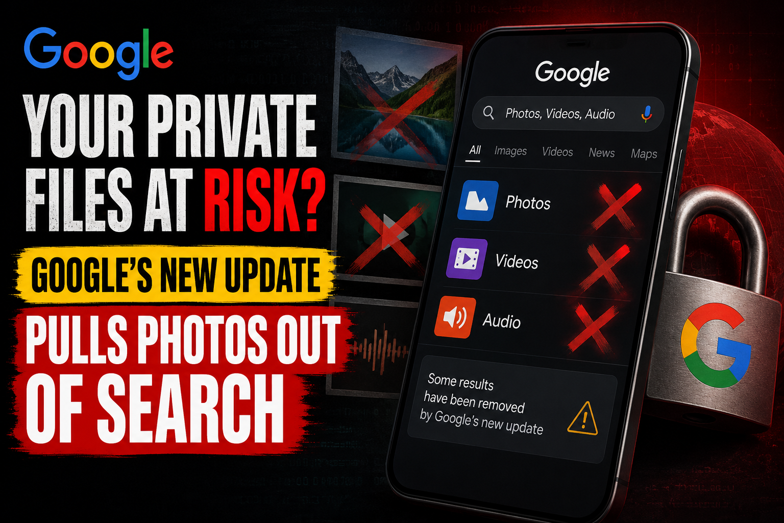 Your Private Files at Risk? Google’s New Update Pulls Photos Out of Search